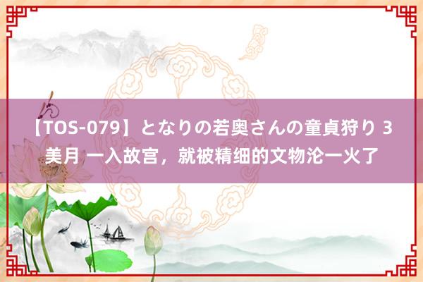 【TOS-079】となりの若奥さんの童貞狩り 3 美月 一入故宫，就被精细的文物沦一火了